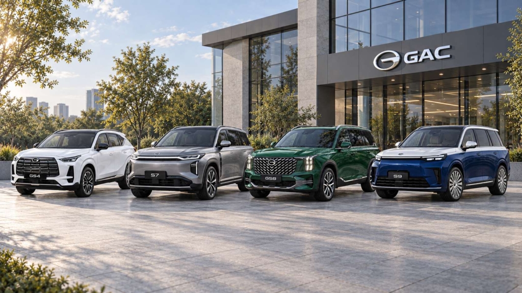 Какой кроссовер GAC выбрать: GS4, GS8, S7 или S9